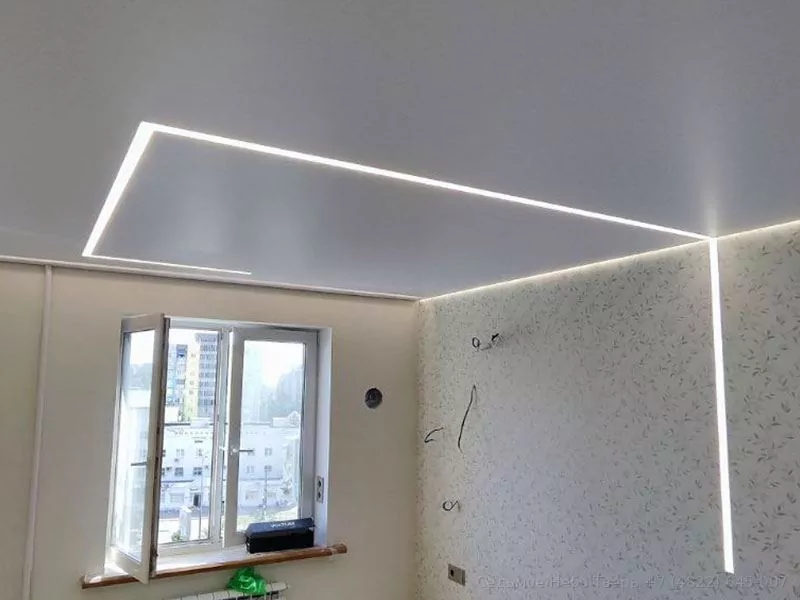 Световые линии и карниз ПК14