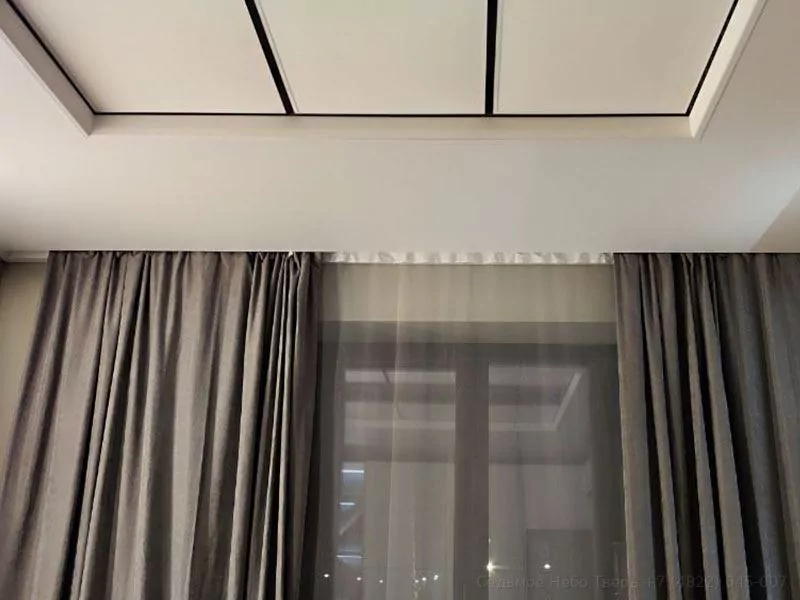 Световое окно на натяжном потолке